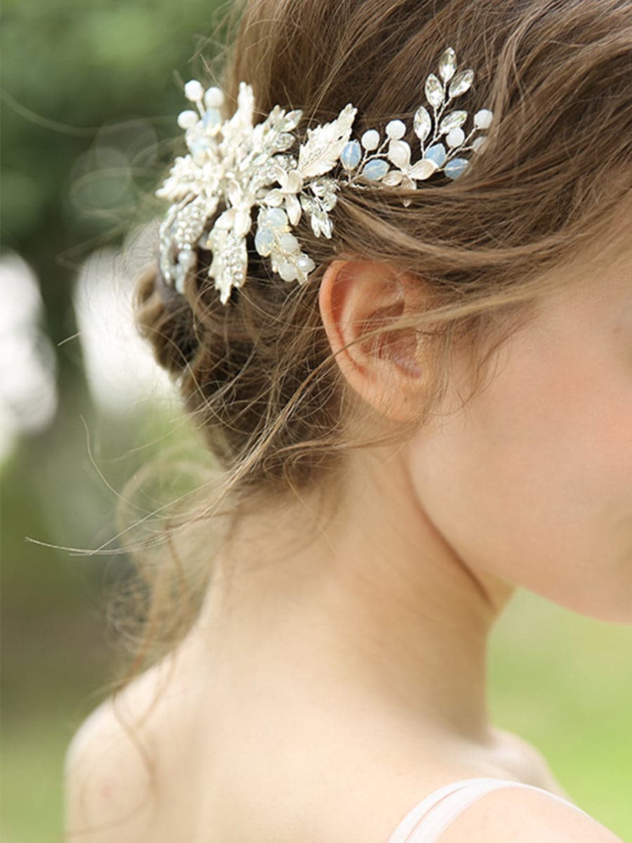 Goddess Inlay Stone Hair Pin Wedding Flower Headpieces MTS0002 MISS ORD