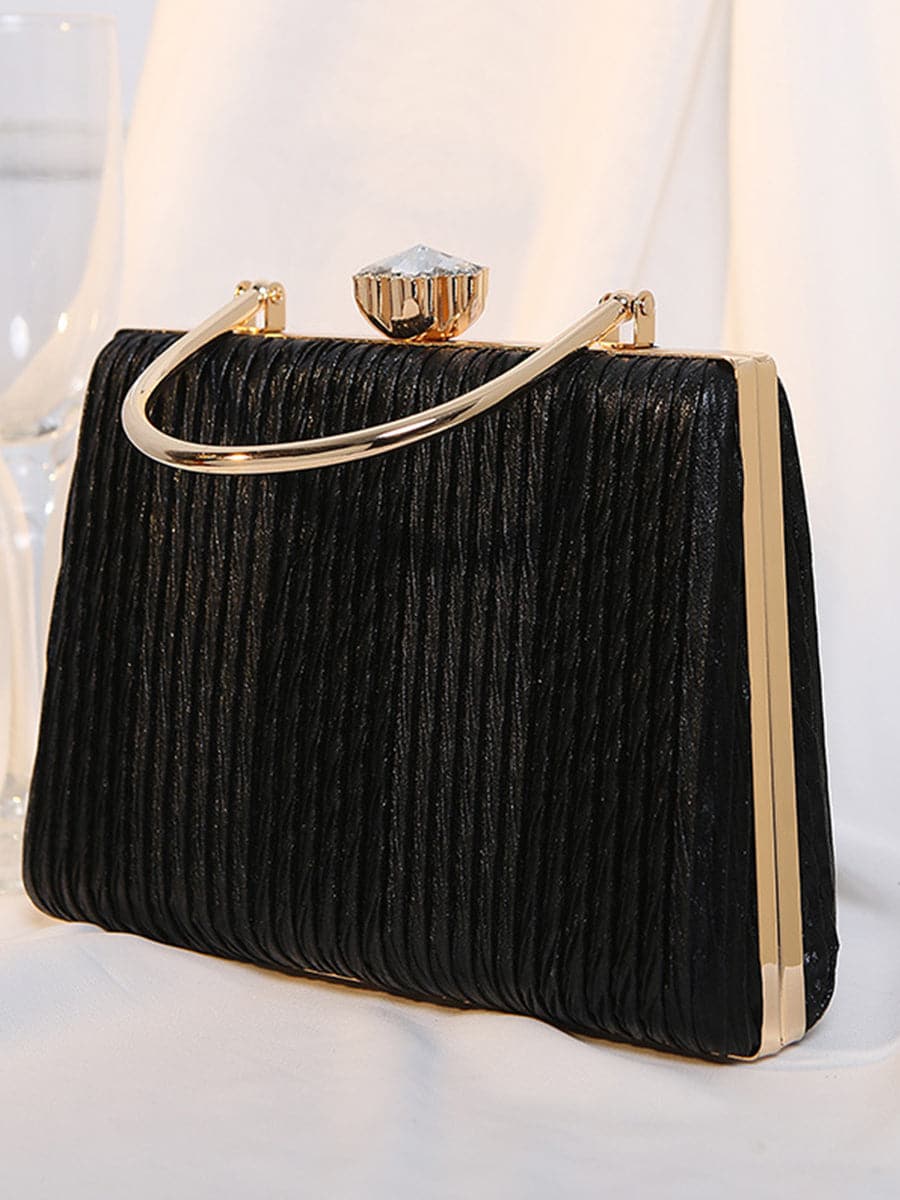 Ruched Evening Clutch Bag MNBF093