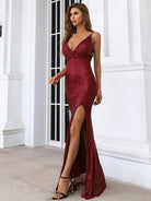 Formal Sequin Cami Dress M01224