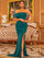 One Shoulder Split Mermaid Evening Dress FT19550 - MISS ORD
