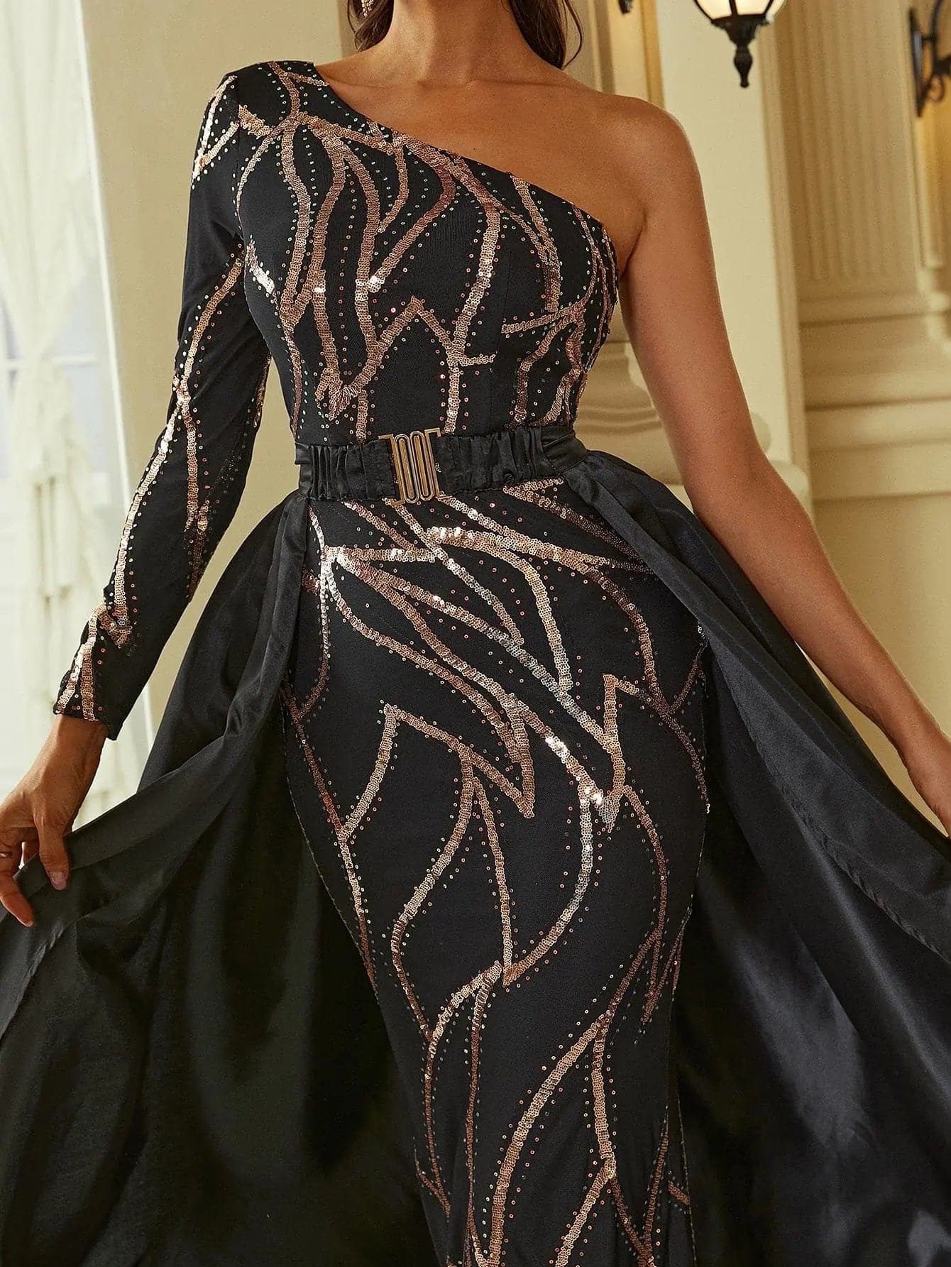One Shoulder Prom Dress XH2172 MISS ORD