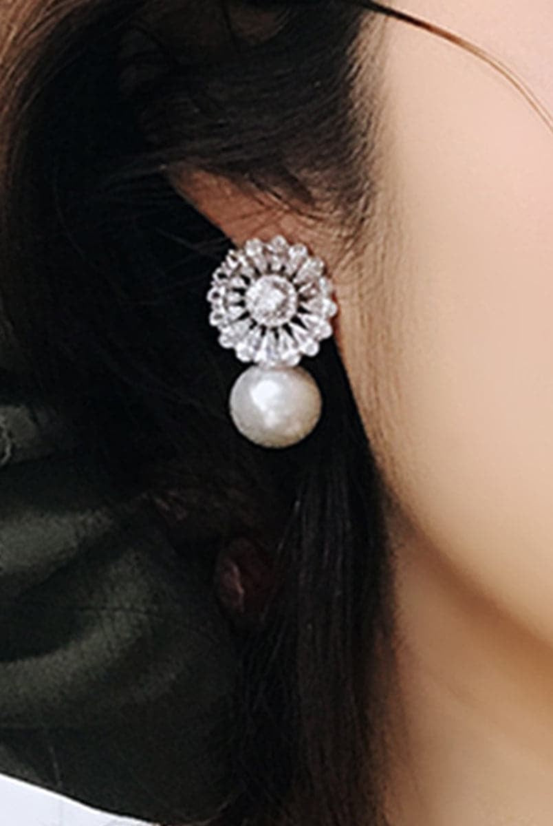 Baroque Pearl Earrings MSE033106