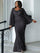 Flared Sleeve Curve Dress PM02010 - MISS ORD