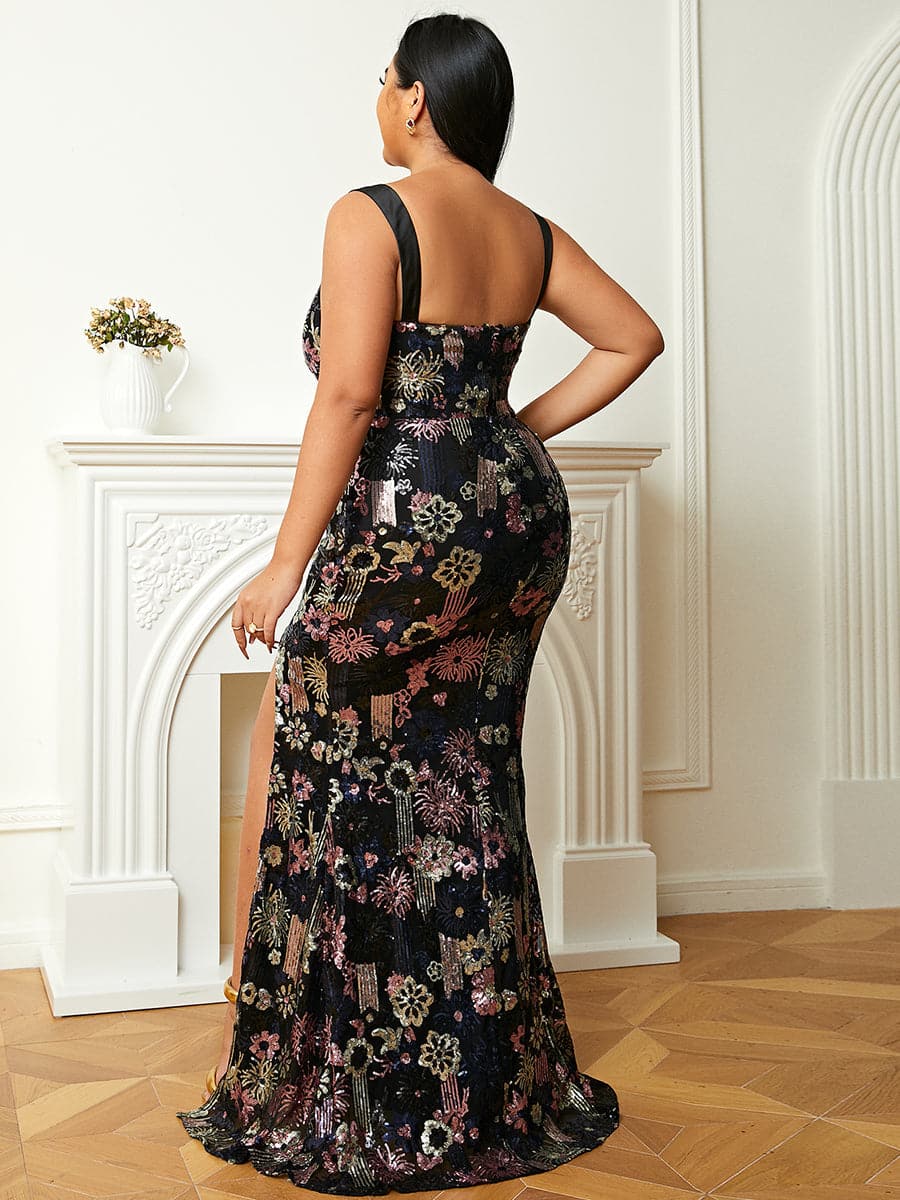 Firework Sequin Sleeveless Prom Dress XJ1231 MISS ORD