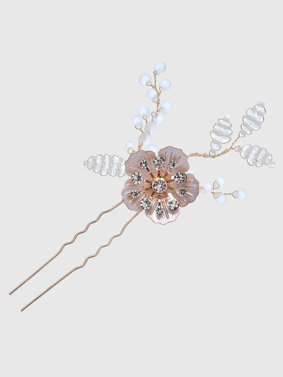 Inlay Stone Wedding Headband Flower Headpieces MTS0004
