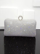 Shiny Inlay Stone Ring Banquet Party Clutch Bags MNBF061