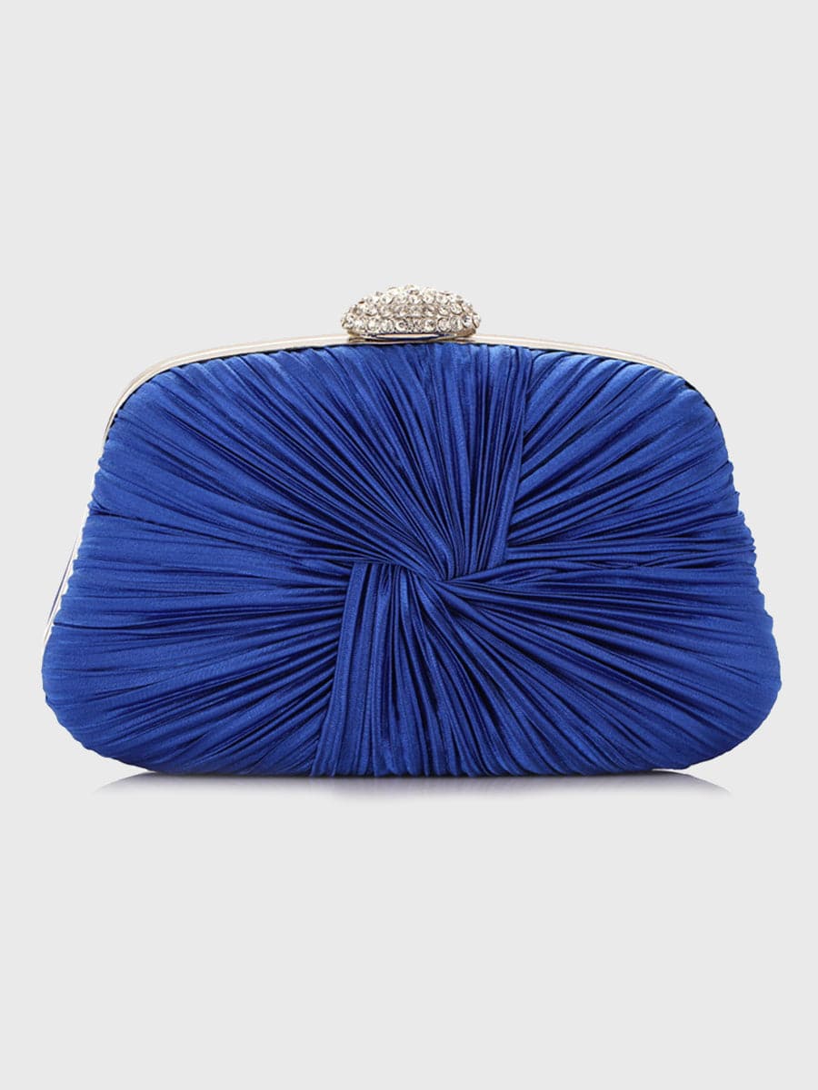 Pleated Knit Party Clutch Bag MNBF003 MISS ORD