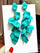 925 Silver Post Rose Petal Earrings MSE100706 - MISS ORD