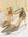 Metal Thin Buckle Sequins High Heel Sandals MHE1015 - MISS ORD