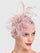 Fancy Net Yarn With Feather Bead Tea Party Hats MTS0010 - MISS ORD