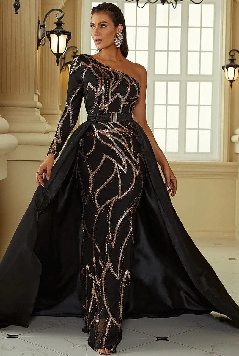 One Shoulder Prom Dress XH2172 MISS ORD