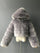 Ivory Faux Fur Hooded Coat MSF004 - MISS ORD